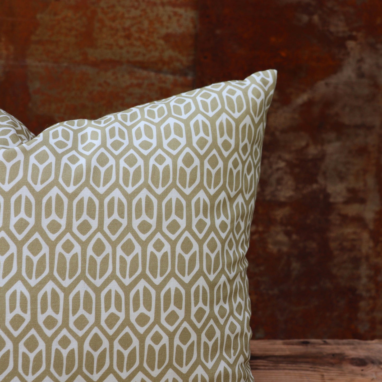 DAGMAR kuddfodral | gulgrön