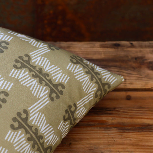 LUTA kuddfodral | gulgrön