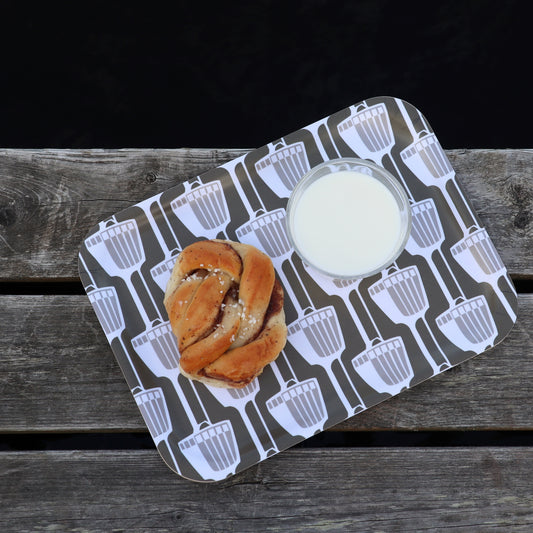 VATTENTORNET bricka | grön